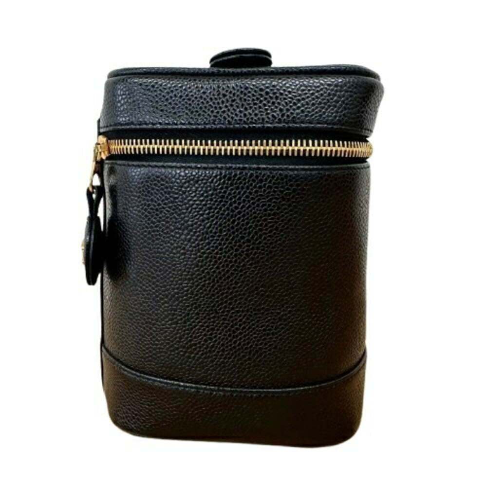 CHANEL Black Caviar Leather Vanity Bag - Picture 3 of 10